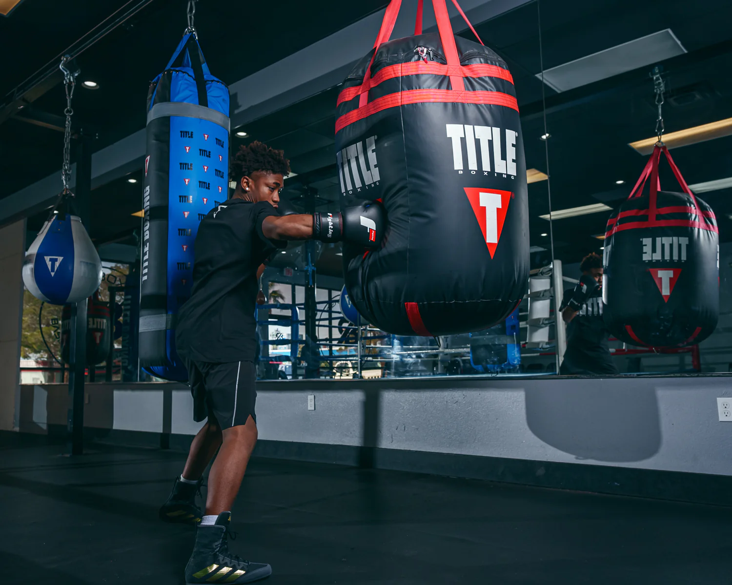 Adidas Box Hog 4 Boxing Boots - Image 7