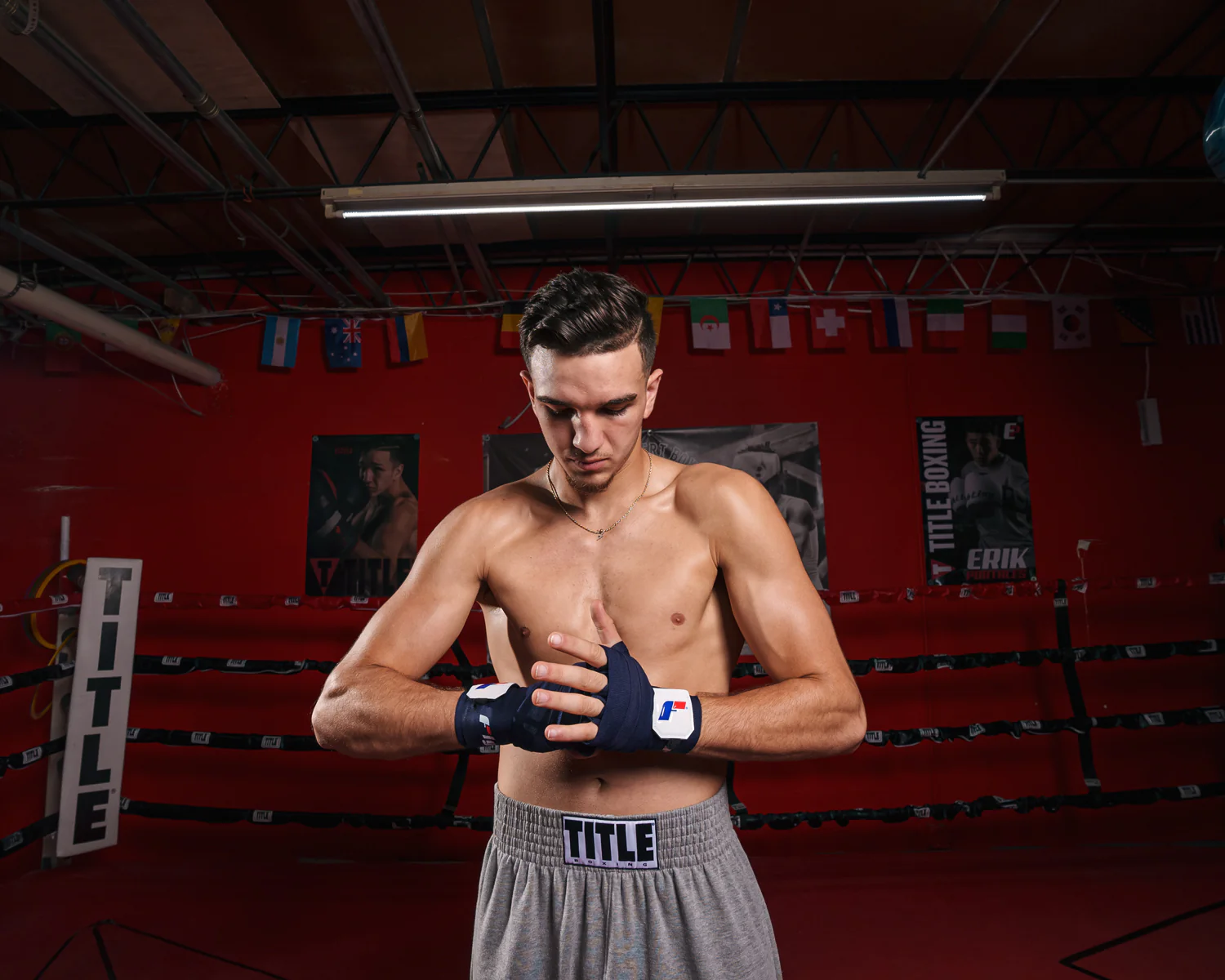 Fighting Sports Gloves and Wraps Bundle - Image 30