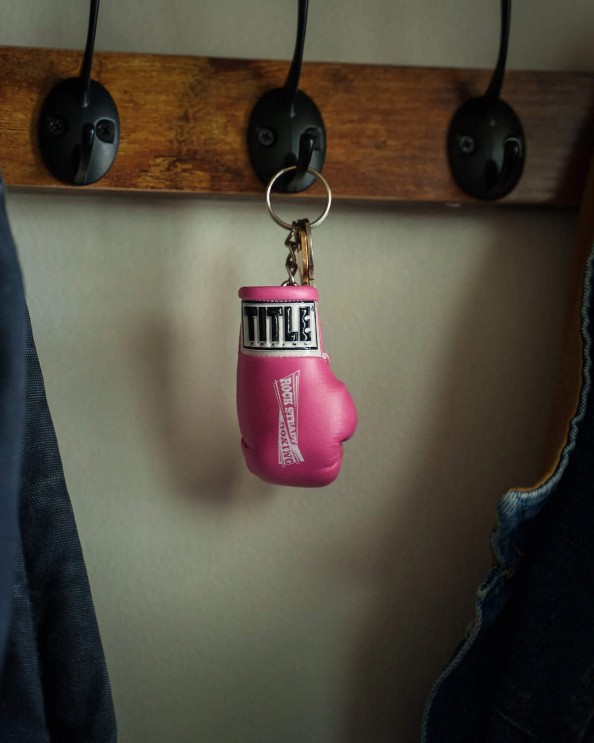 TITLE Boxing Rock Steady Glove Keyring - Image 3
