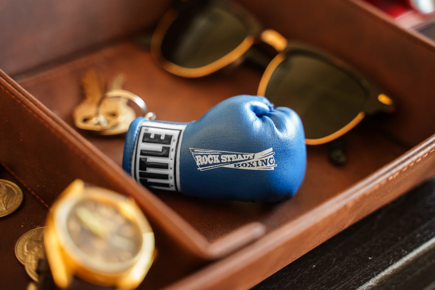 TITLE Boxing Rock Steady Glove Keyring - Image 9