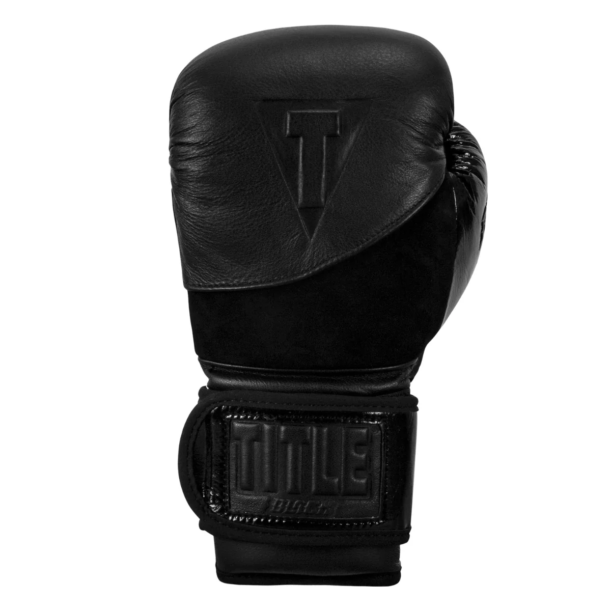 TITLE Black Blitz Bag Boxing Gloves - Image 4