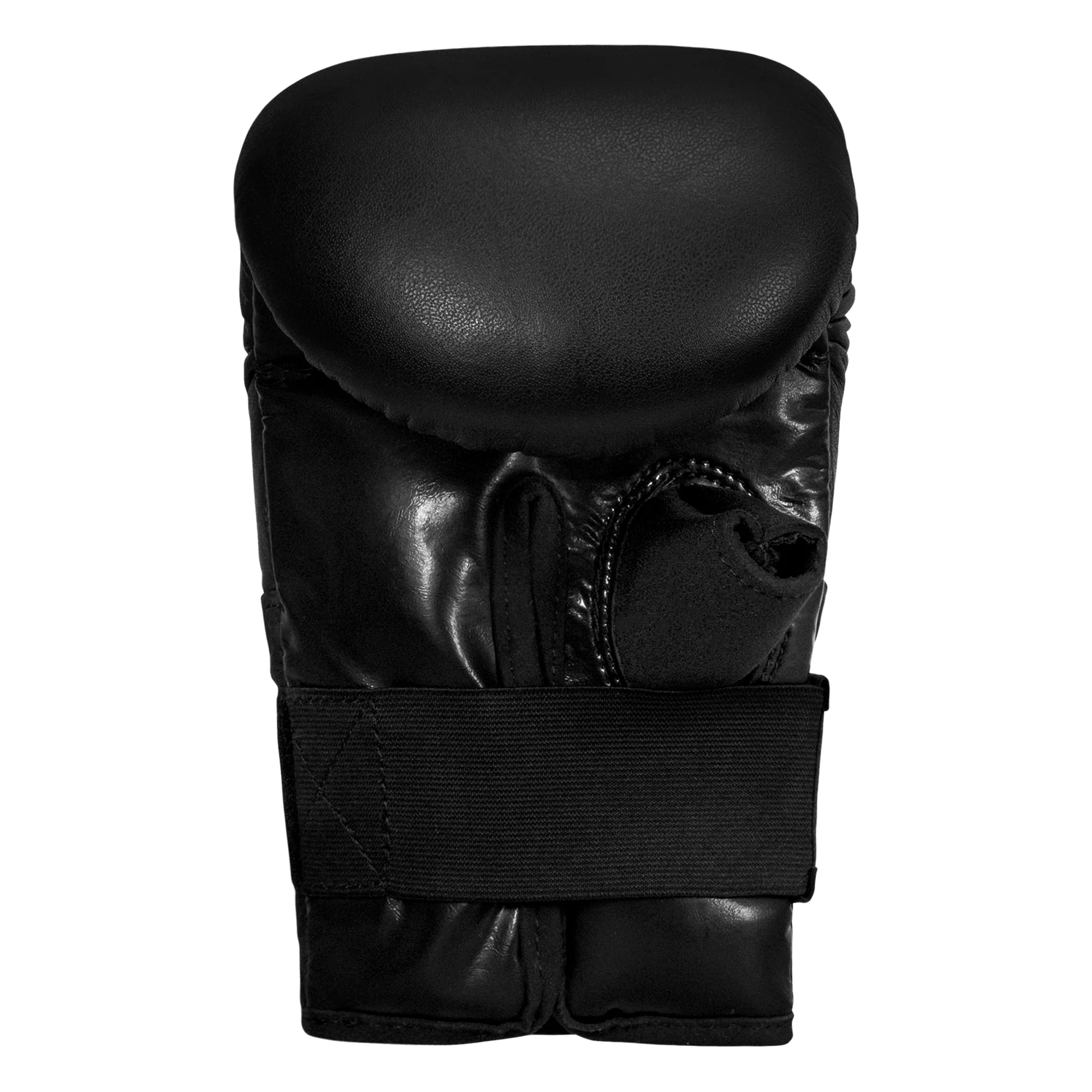 TITLE Black Old School Leather Pro Bag Boxing Gloves - Image 5