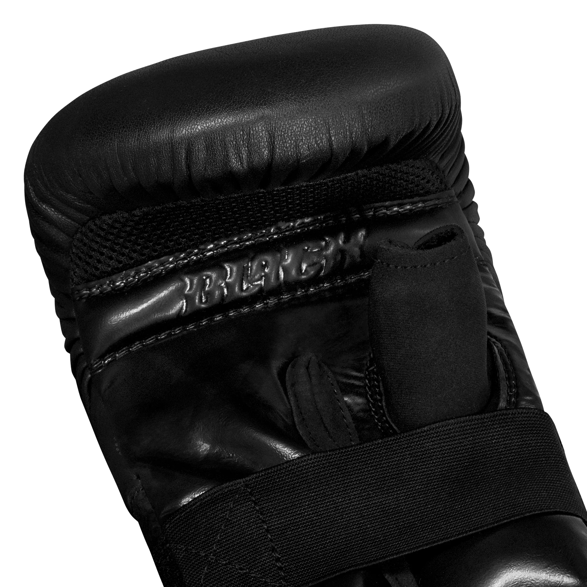 TITLE Black Old School Leather Pro Bag Boxing Gloves - Image 6
