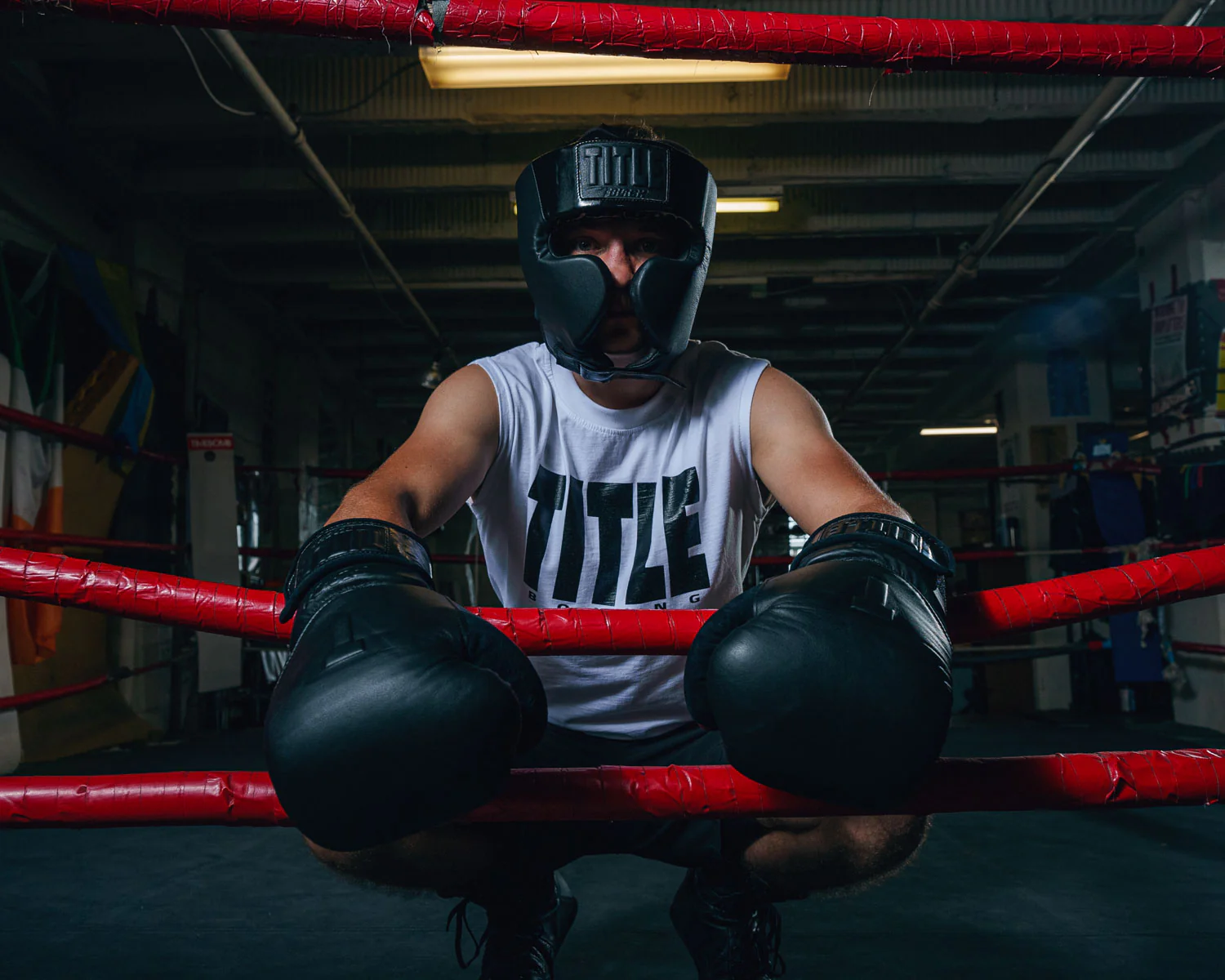 TITLE Black Training Headgear - Image 7