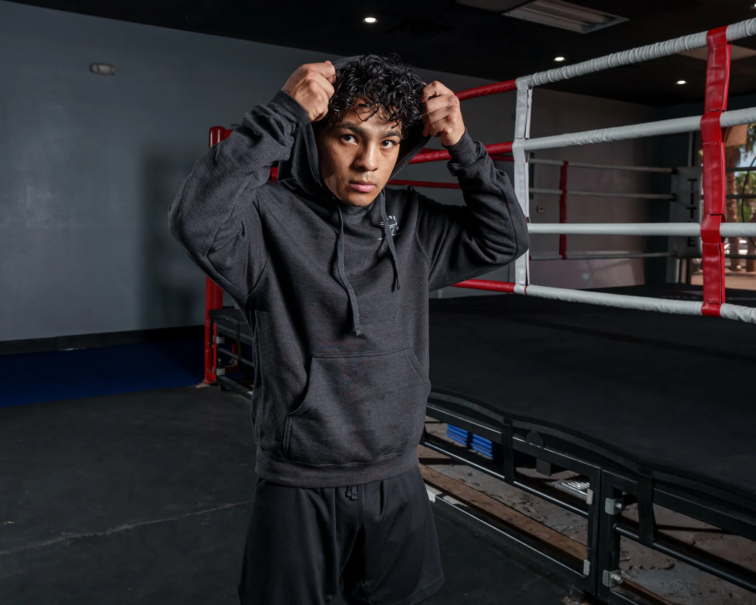 TITLE Boxing Crosshair Hoodie - Image 4