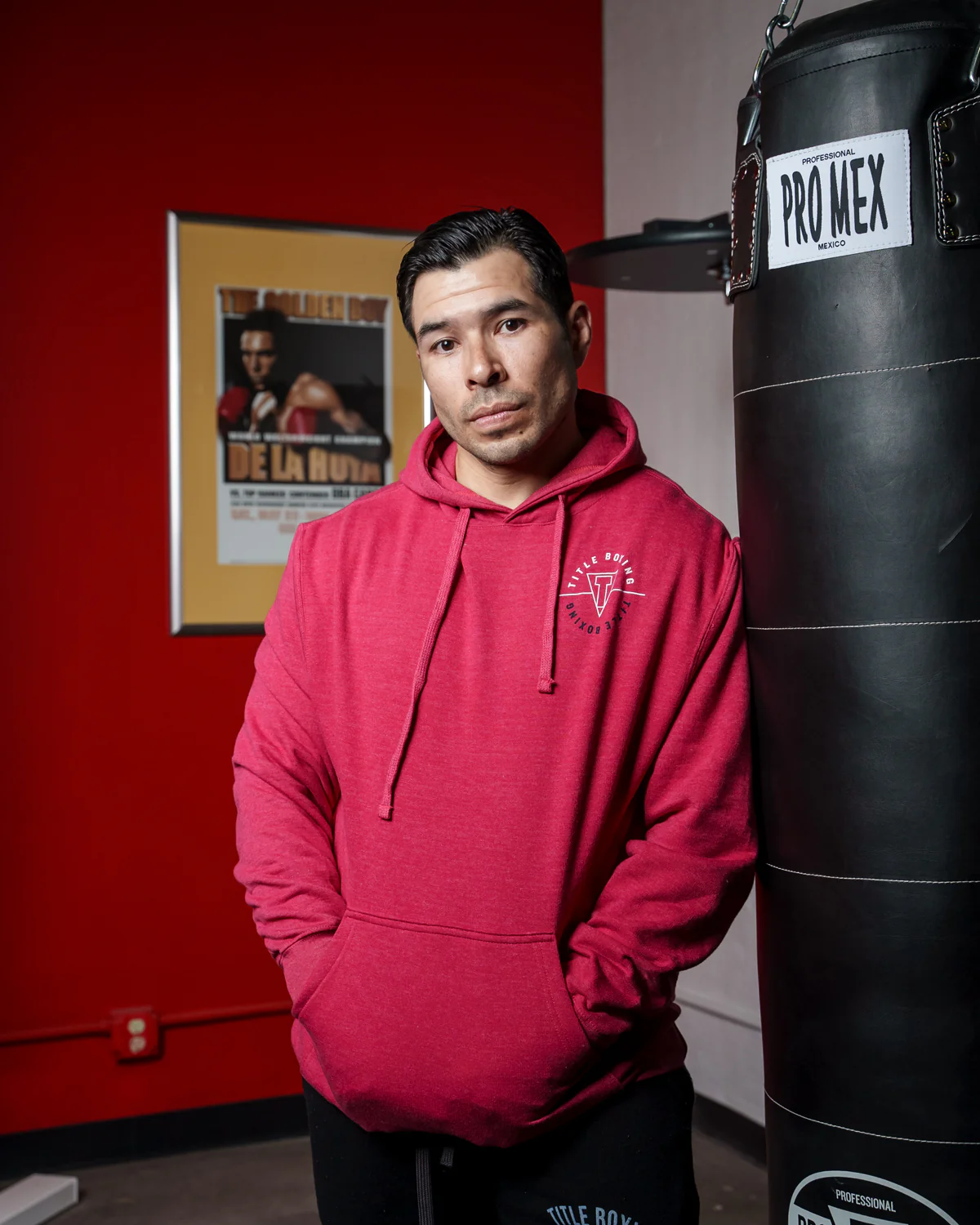 TITLE Boxing Crosshair Hoodie - Image 6