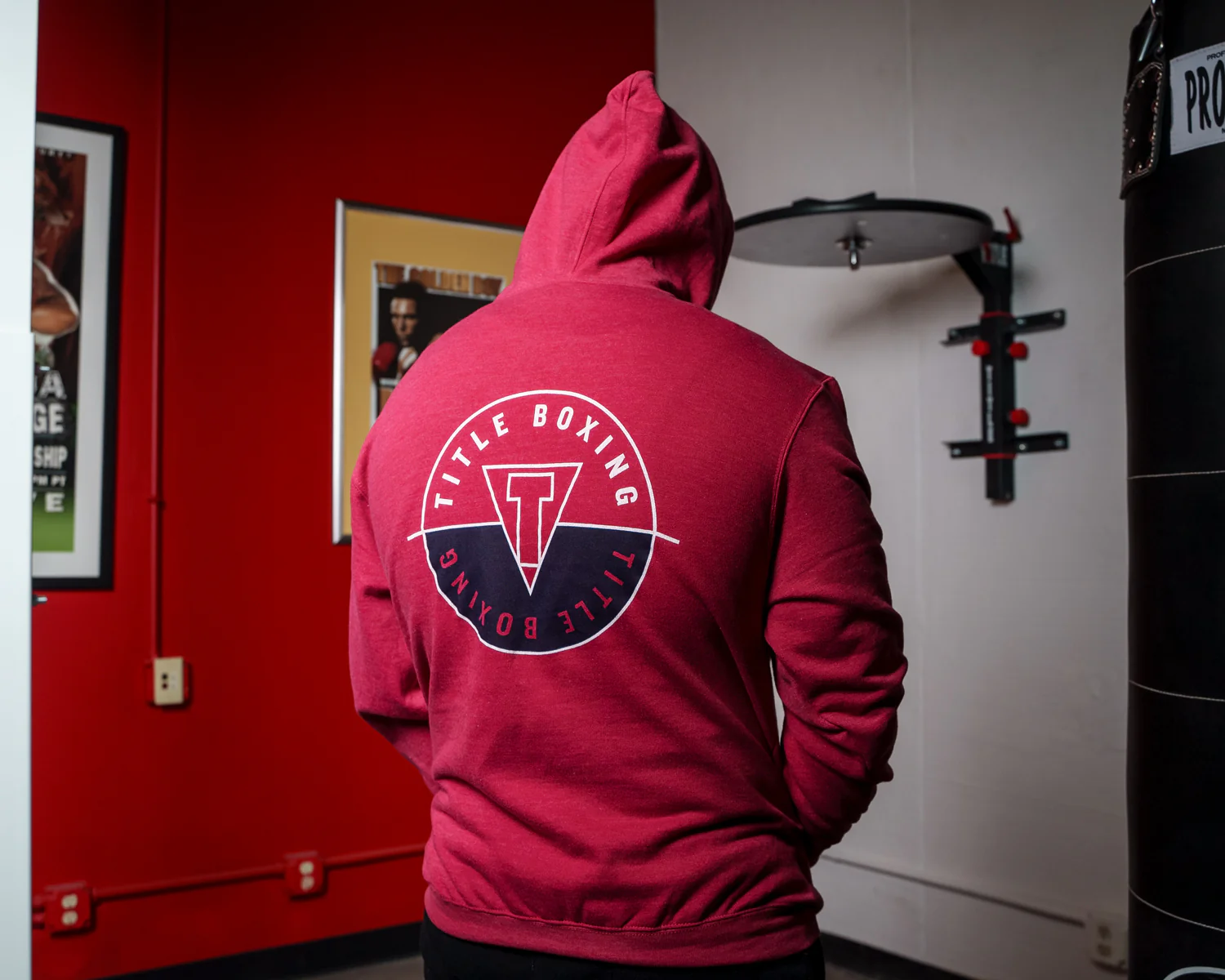 TITLE Boxing Crosshair Hoodie - Image 8