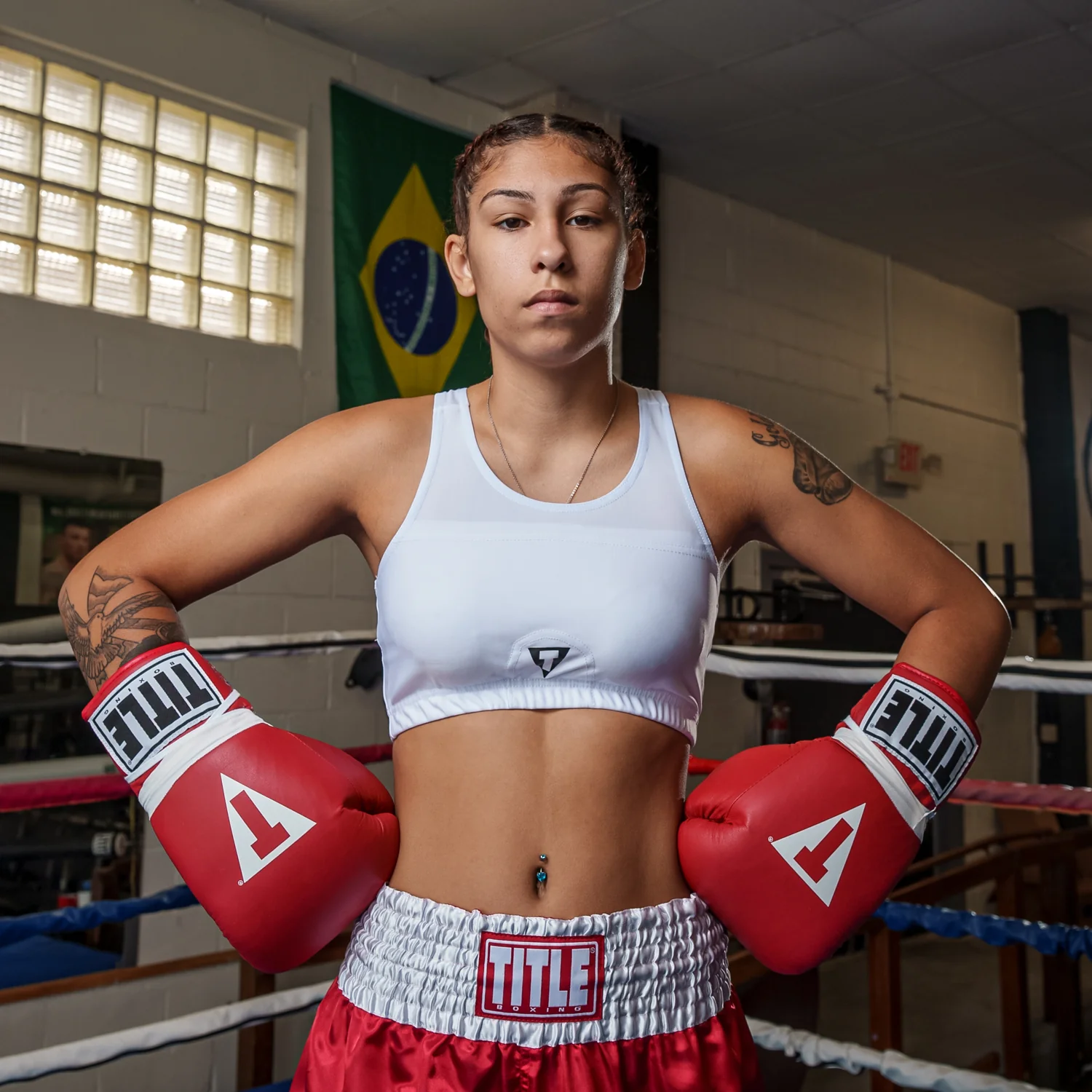 TITLE Boxing Pro Compression Ascent Sports Bra - Image 16