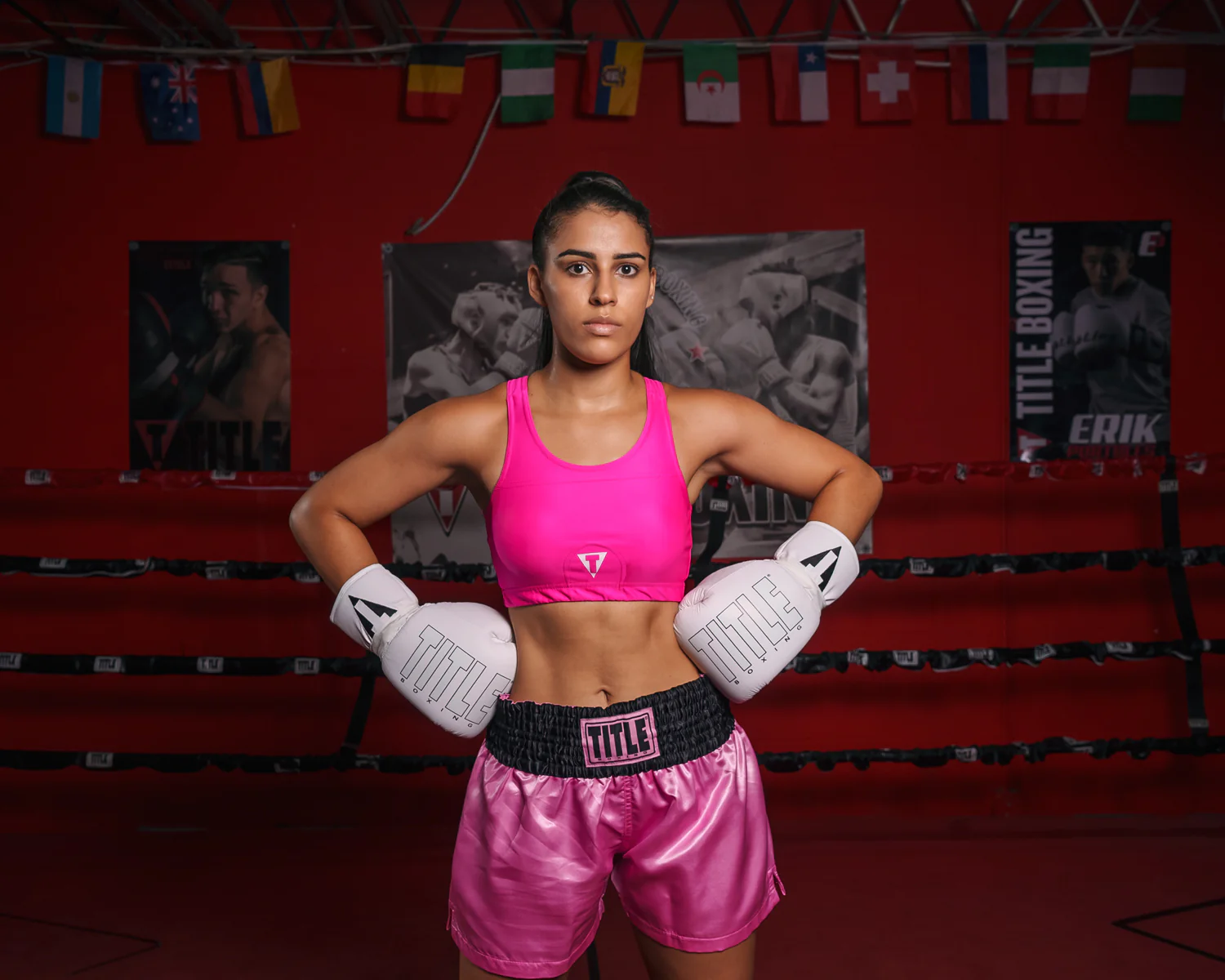 TITLE Boxing Pro Compression Ascent Sports Bra - Image 7