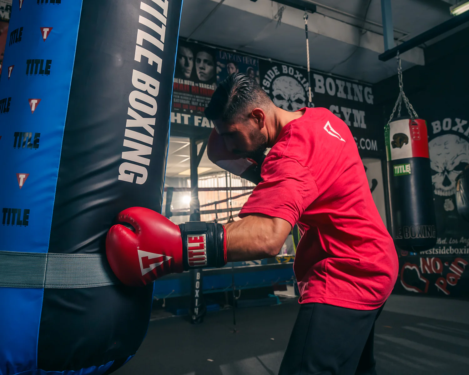 TITLE Classic Power Weight Bag Boxing Gloves - Image 10