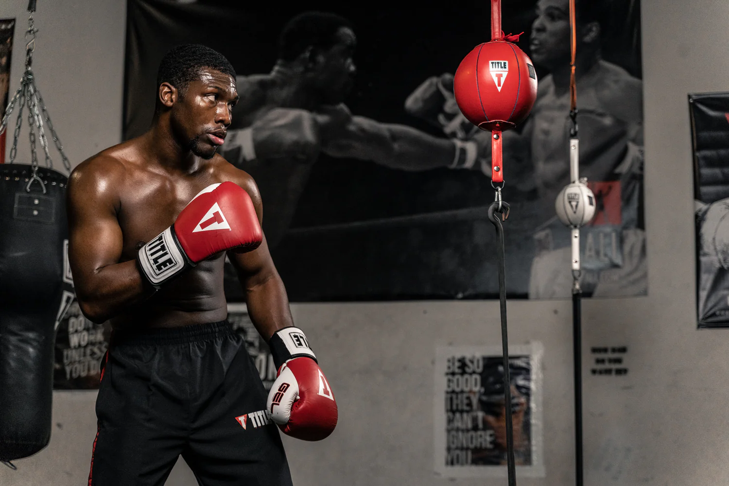 TITLE Boxing Double End Bag - Image 4