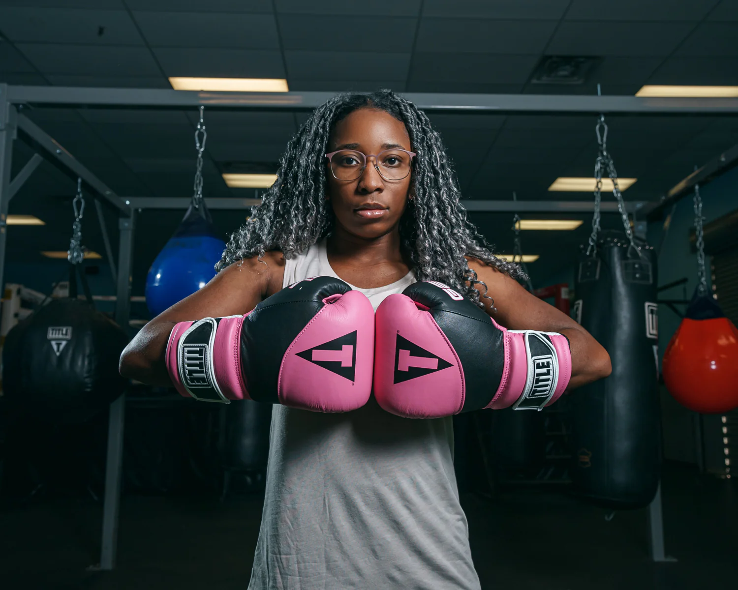 TITLE Boxing Gel Suspense Training Boxing Gloves - Image 17