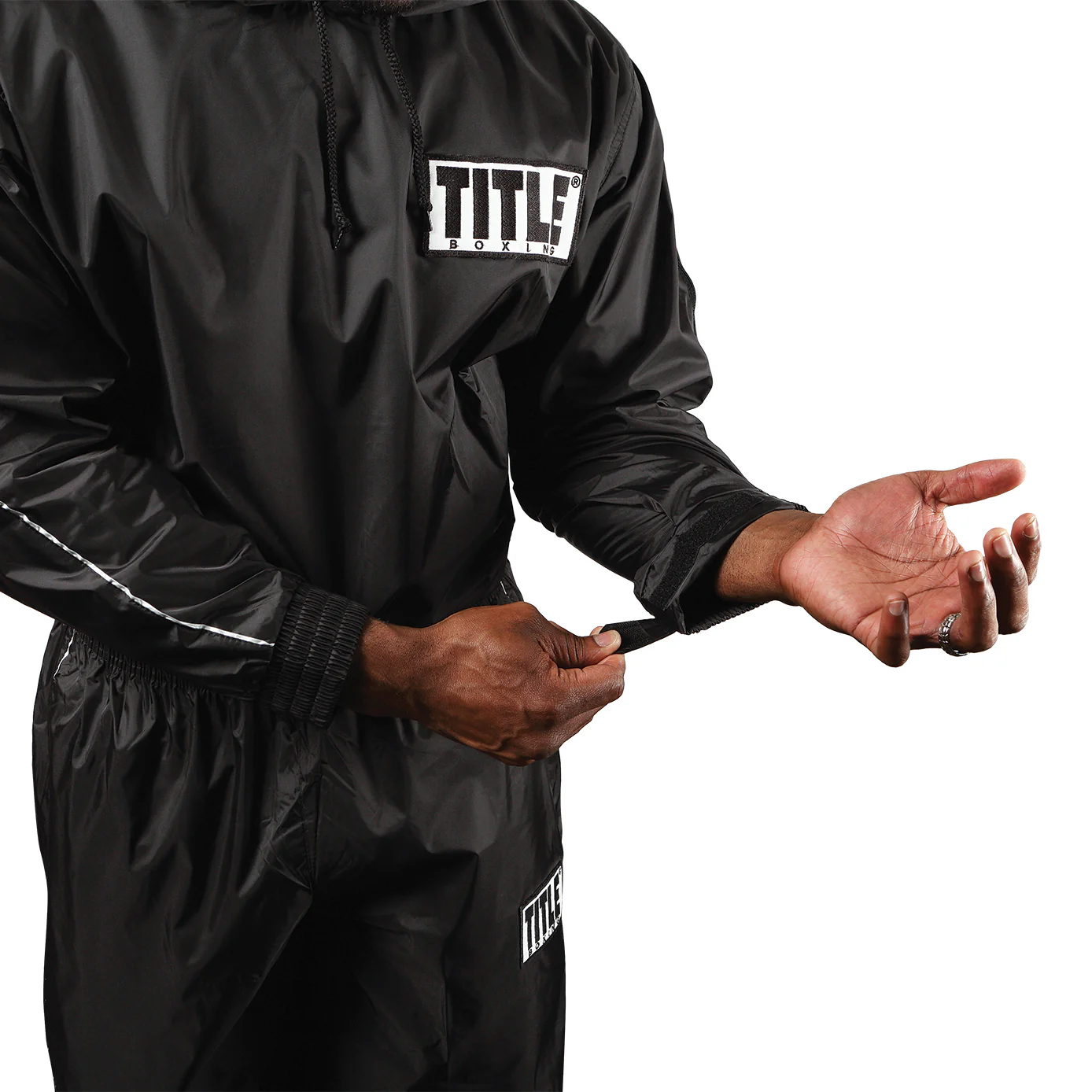 TITLE Boxing Sauna Suit With Hood - Image 7