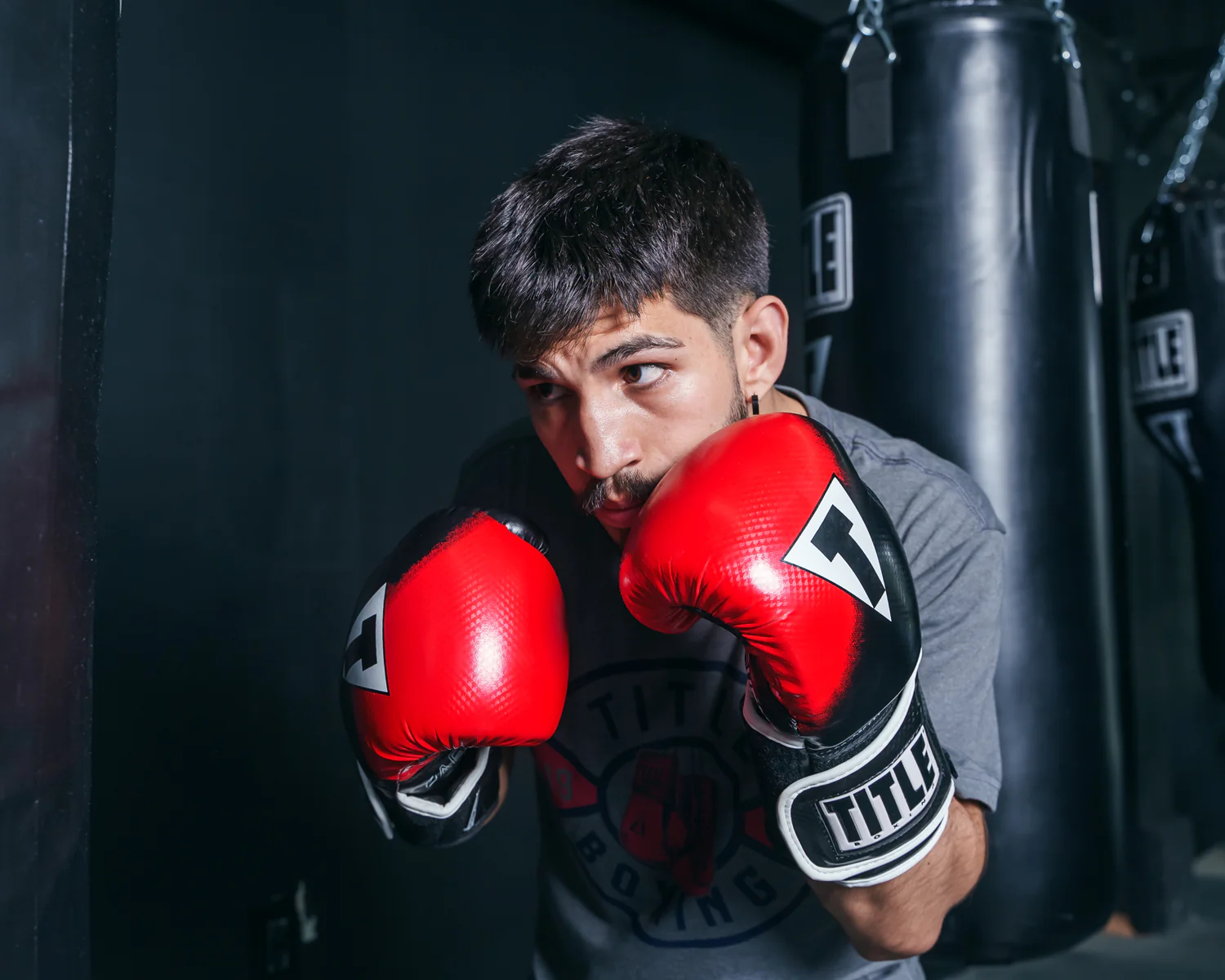 TITLE Boxing Speed-Trax Weighted Bag Boxing Gloves - Image 7