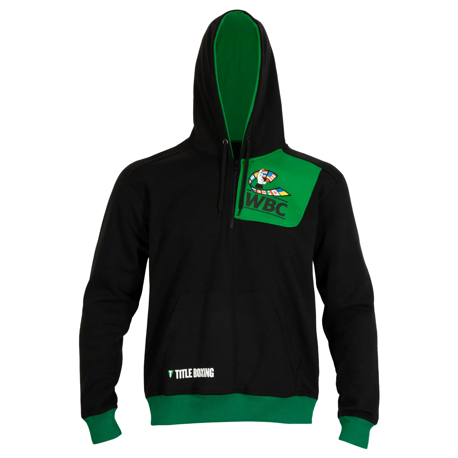 WBC by TITLE Boxing Quarter Zip Hooded Sweatshirt - Image 8