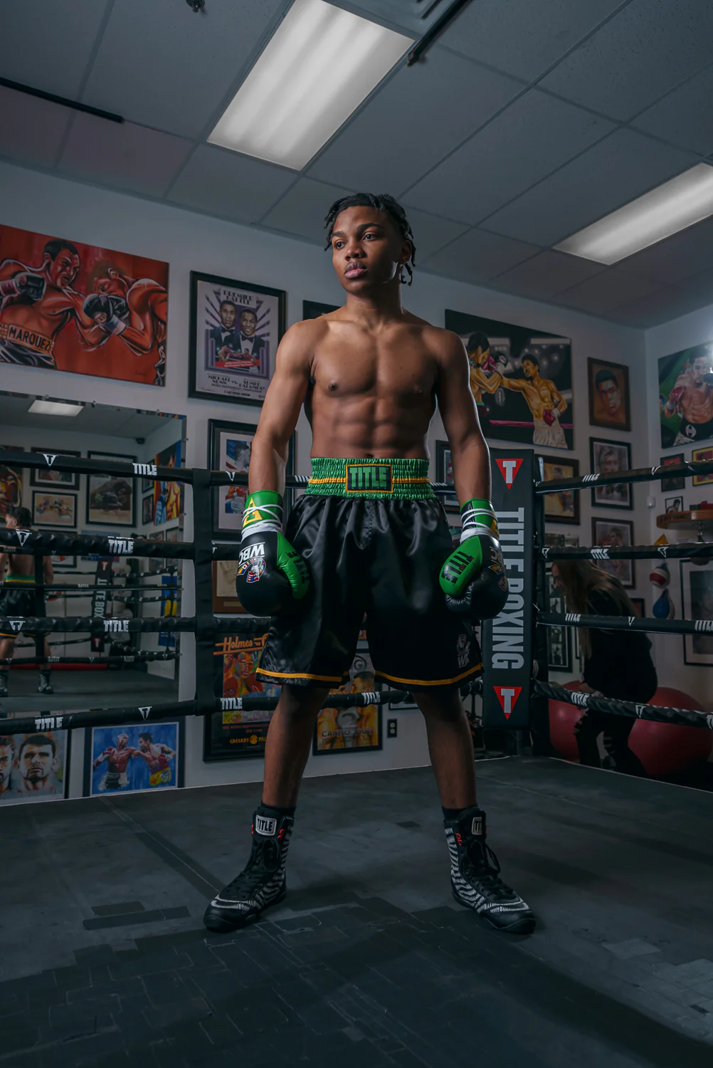 WBC by TITLE Boxing Professional Boxing Trunks - Image 10